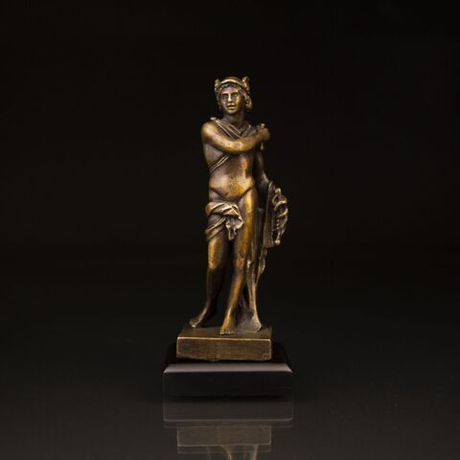 Винтаж: Коллекционная бронзовая скульптура «Меркурий»