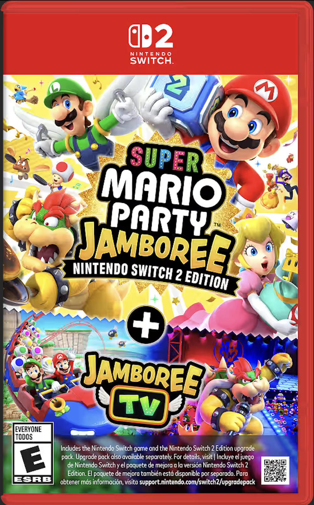 Super Mario Party Jamboree + Jamboree TV (ключ-карта для Nintendo Switch 2, полностью на русском языке)