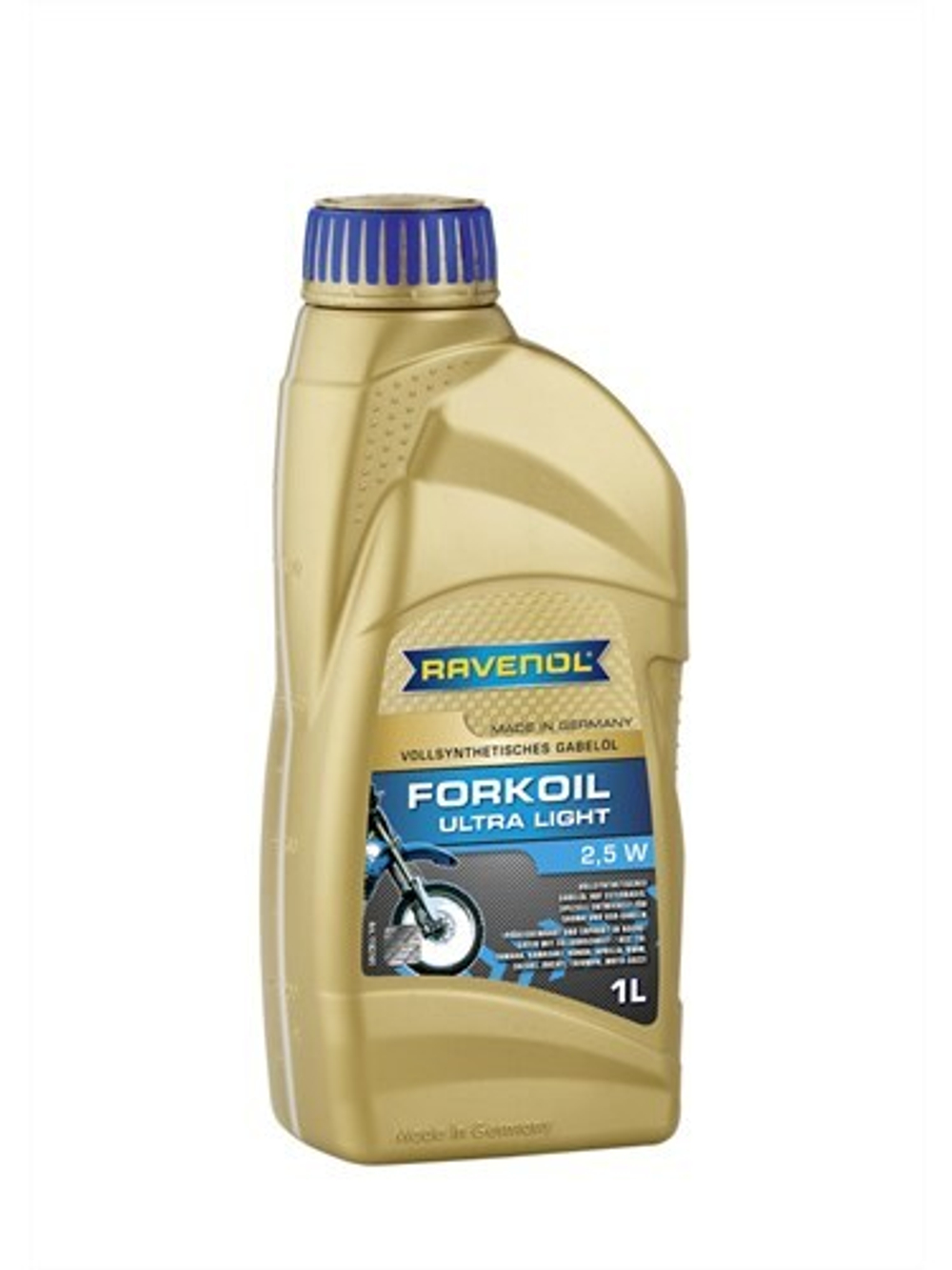 Масло Ravenol Fork Oil Ultra Light 2,5W вилочное синтетическое 1л 4014835731615