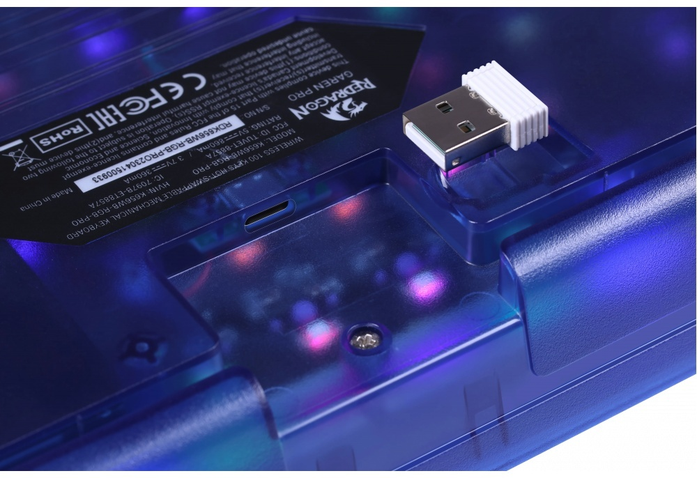 Клавиатура Redragon Garen Pro 71745 синий