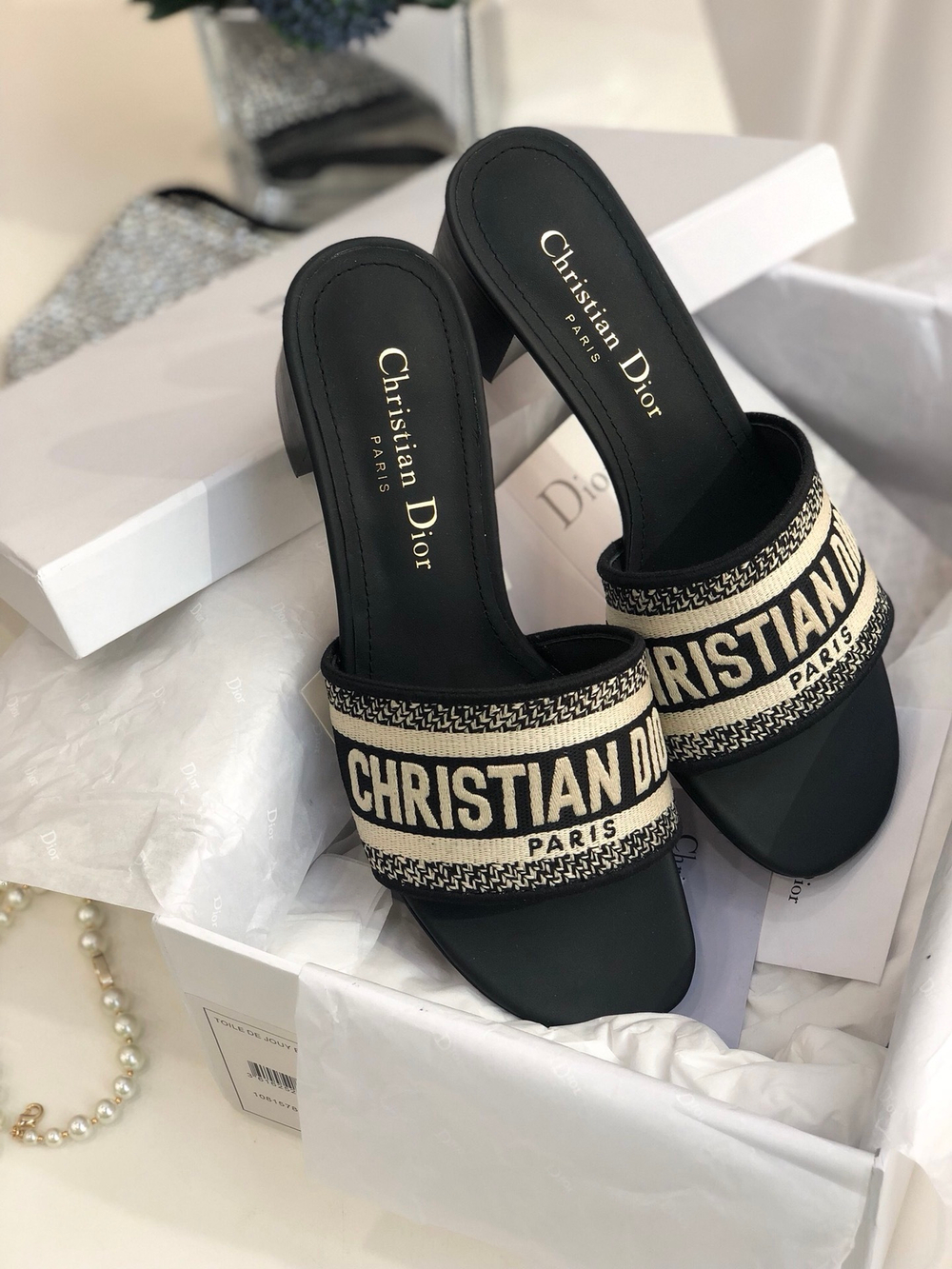 Christian Dior Dway Heeled Slide