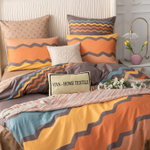 Комплект постельного белья Люкс Сатин 100% хлопок на резинке AR300