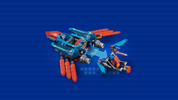 LEGO Nexo Knights: Самолёт-истребитель Сокол Клэя 70351 — Clay's Falcon Fighter Blaster — Лего Нексо найтс Рыцари