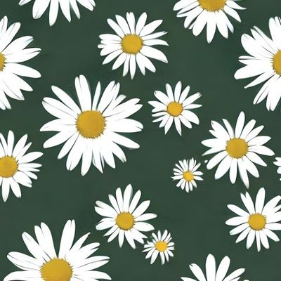 Flowers Pattern #51 Daisies