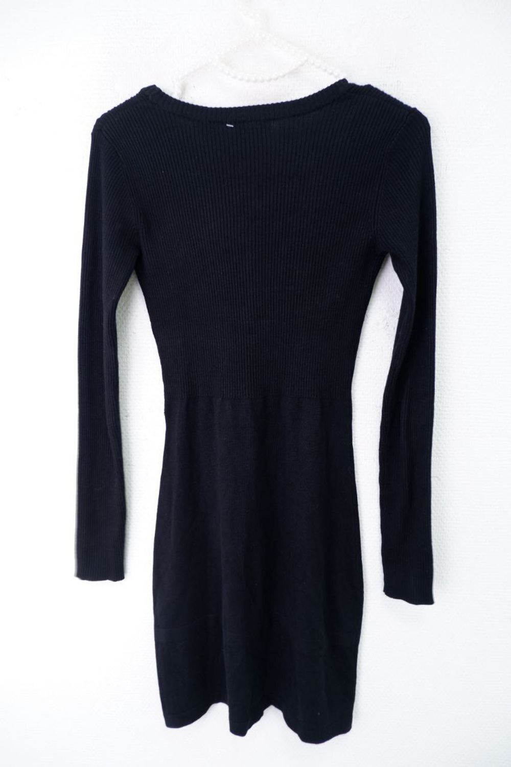 Платье-лапша черное 42 размер