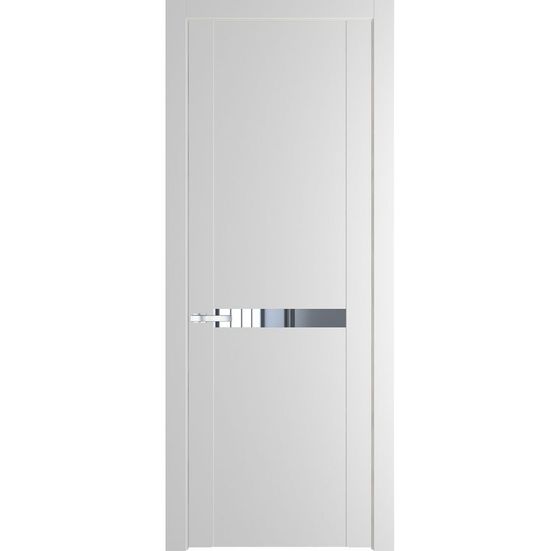 Межкомнатная дверь эмаль Profil Doors 1.4P крем вайт зеркало