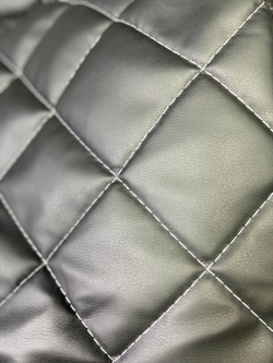 Коврики (утеплитель) под сиденья УАЗ 452 Буханка (белая нить ромб)