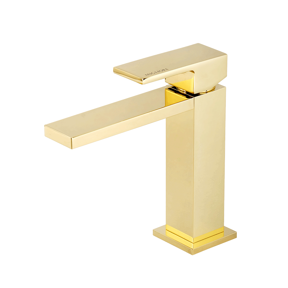 Смеситель Migliore Kvant Gold 25395 для раковины, золото