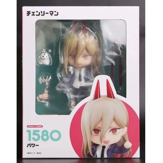 Фигурка нендороид Пауэр, Человек-бензопила, Chainsaw Man, 10 см