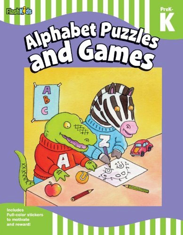 Alphabet Puzzles and Games: Grade Pre-K-K