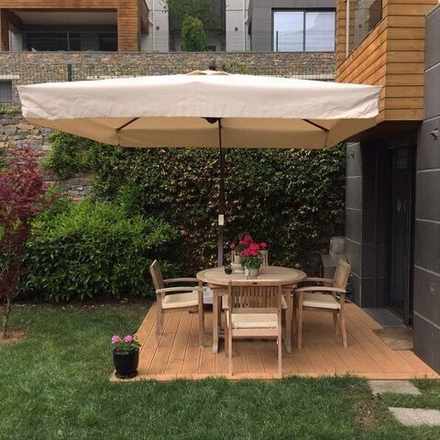 Зонт профессиональный Banana, бежевый, 3000х4000