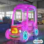 Парковый электромобиль «Ретро-кабриолет» детский, 2 места, на батареях с подсветкой