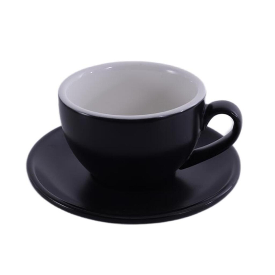 Чайная пара 200 мл черная матовая Barista (Бариста) P.L. Proff Cuisine [6]