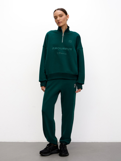 Джогеры Amoureux Dark Green