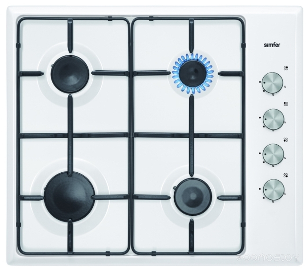 Варочная поверхность газовая Simfer H60Q40W401