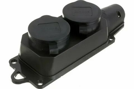 Розетка Каучук 2-Я С/З  (14шт)