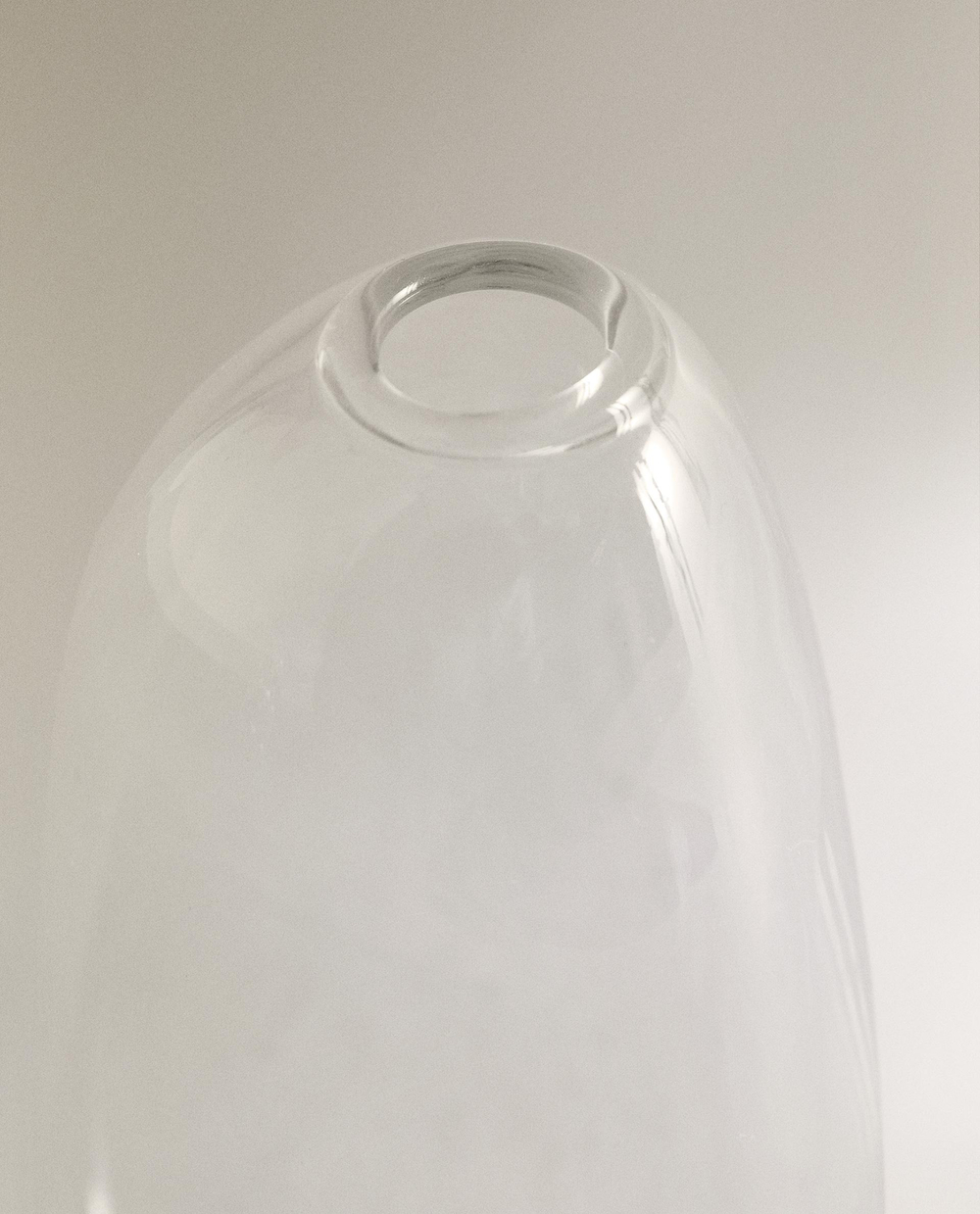 Zara Home Ваза из стекла, цвет прозрачный, 6.2 см