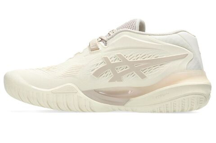 Женские Кроссовки теннисные Asics Gel-Resolution X - cream/mineral beige