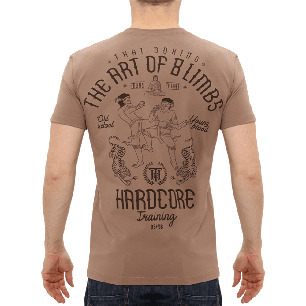Футболка Hardcore Training Muay Thai 2.0 Antique Brass