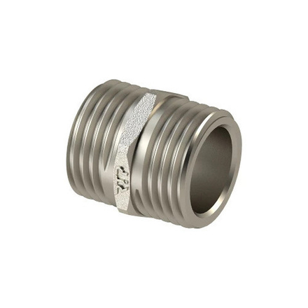 Ниппель латунный 1" НР, RTP (25102)