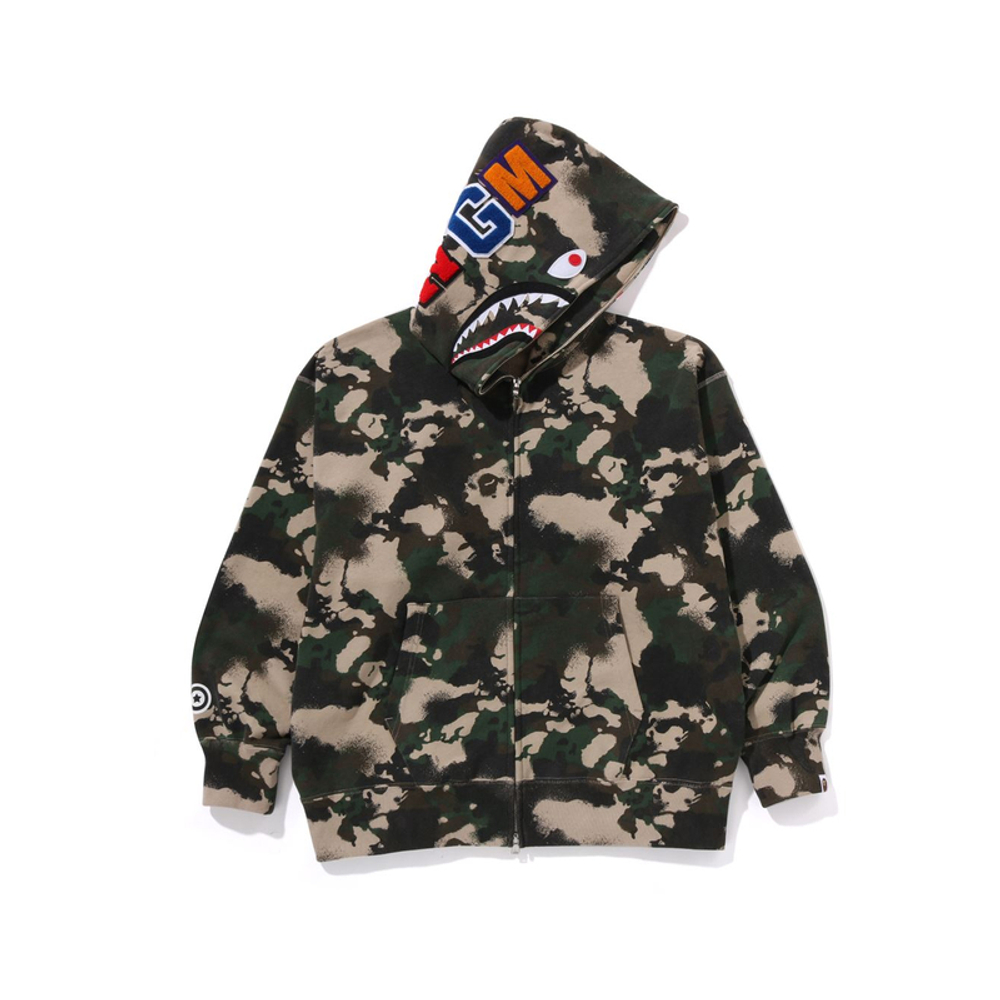 A Bathing Ape Bathing Ape Printed Худи зеленый