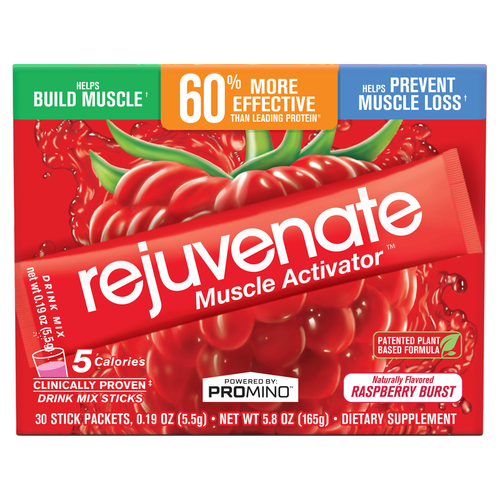 Rejuvenate, Rejuvenate Muscle Activator™, смесь для приготовления напитка, малина, 30 стик-пакетов по 5,5 г (0,19 унции)