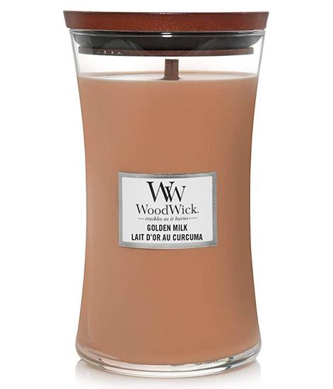 Топленое молоко, ароматическая свеча, WoodWick