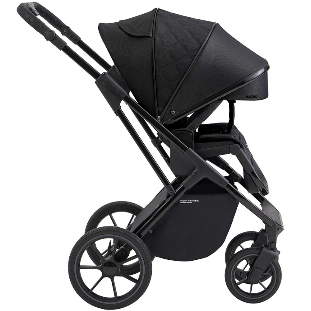 Детская коляска Sweet Baby Massimo SBL 3 в 1 Black