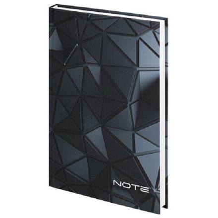 Ежедневник недатированный Staff А5 128 л. обложка твёрдая 3D Triangles