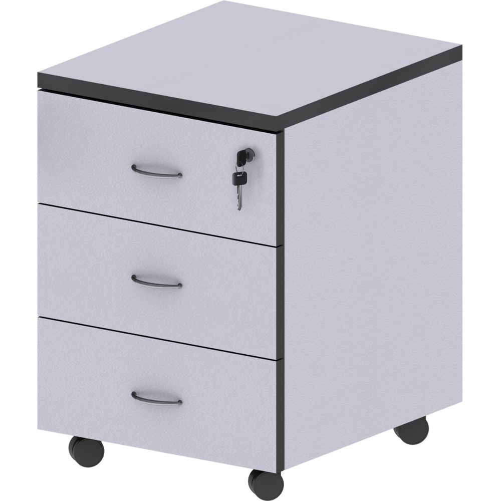 Тумба MS_Агат . выкатная АСС-20 серый