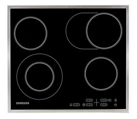 Встраиваемая электрическая варочная панель Samsung NZ64T3516CK/WT
