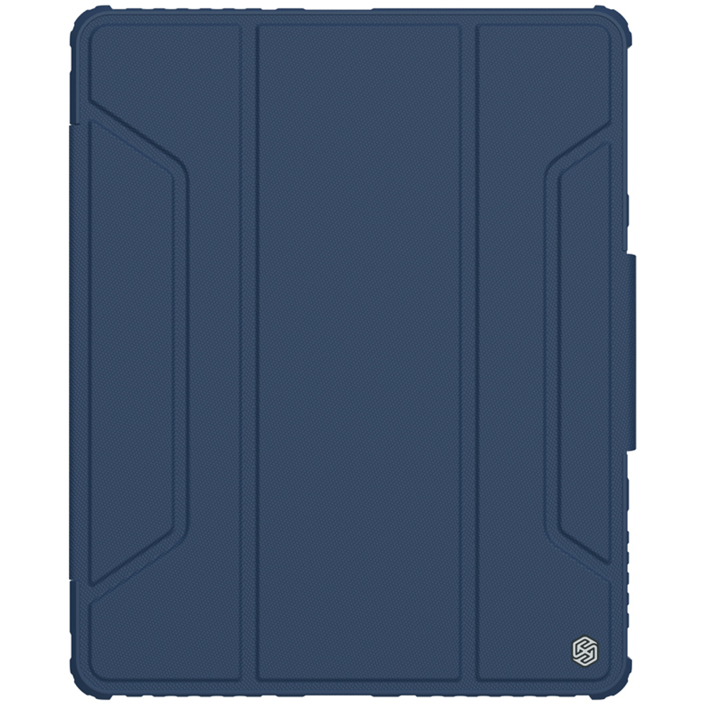 Чехол книжка от Nillkin для планшета iPad Pro 12.9 с 2020 года, серия Bumper Pro, с защитной шторкой для камеры