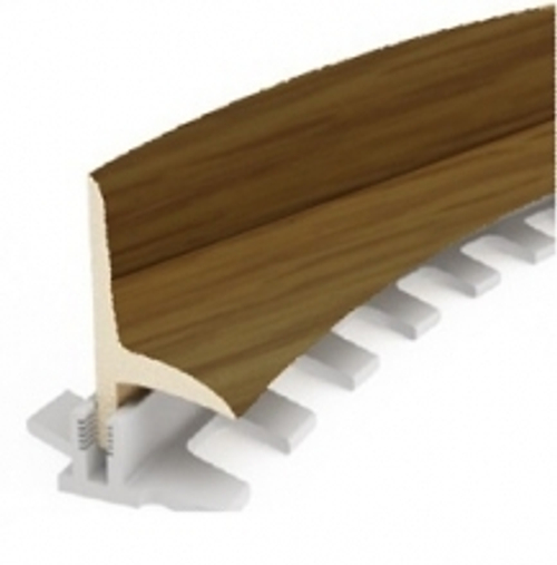 Профиль арочный "Roto flex" №33 дуб 1.5м