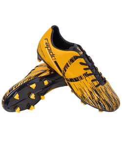 Бутсы футбольные Rapido FG Yellow/black, детский