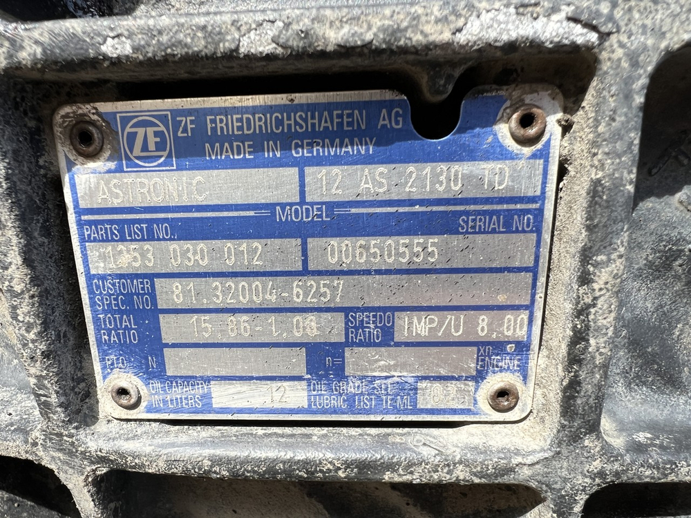 АКПП ZF 12AS2130TD