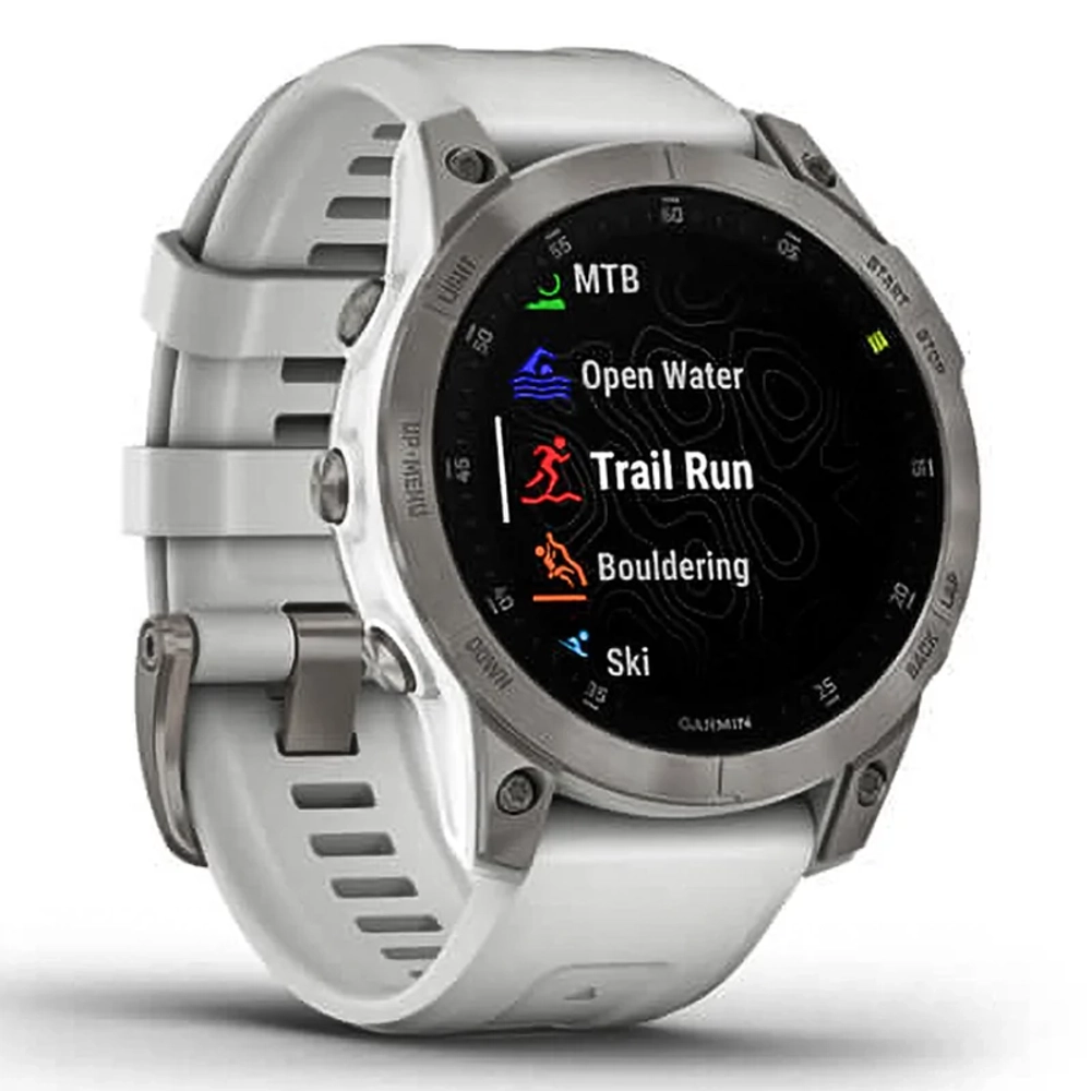 GARMIN EPIX Gen 2 Sapphire смарт-часы White Titanium, 010-02582-21
