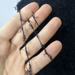 MISTRAL - Lanificio dell’Olivo; 75% хлопок, 15% вискоза, 10% п/а; Травка; 640м/100гр. col. 30, цвет: чёрный; S713 MP