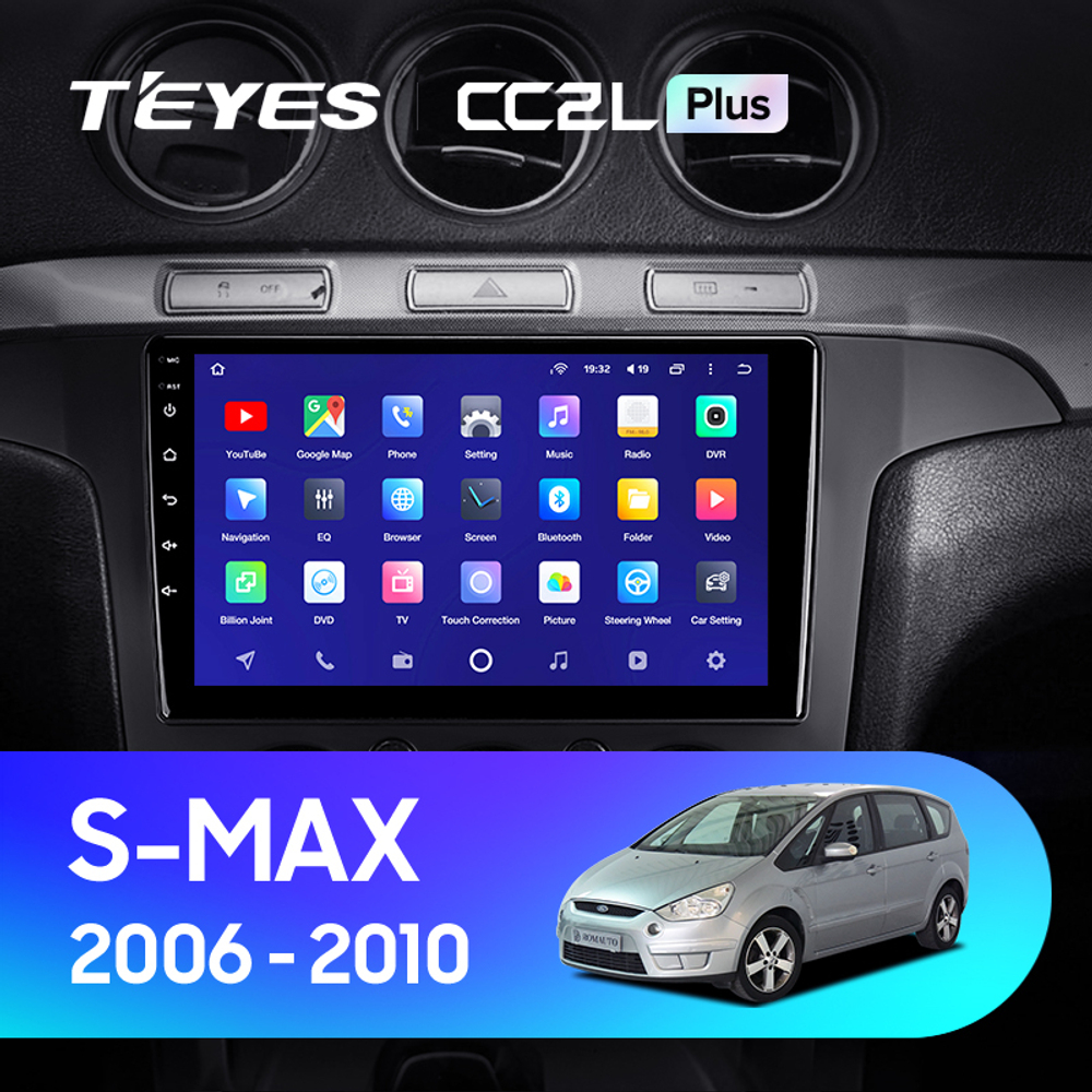Teyes CC2L Plus 9" для Ford S-MAX  2006-2010