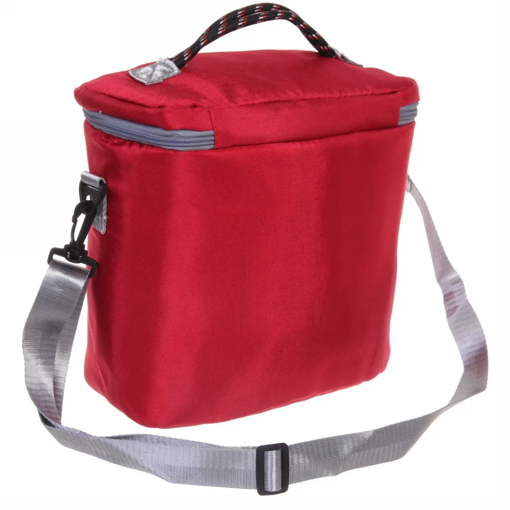 Термосумка 11 л, 27,5*15*26 см, Sanne бордовая