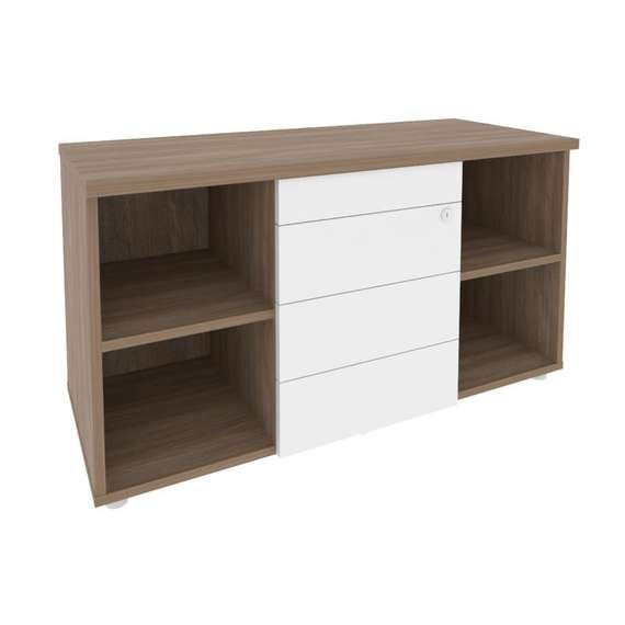 Onix Direct Тумба сервисная с ящиками TIP-ON O.TS-11 TIP Дуб Аризона/Белый Бриллиант 1100*460*598