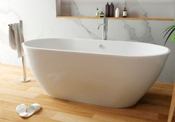 Ванна из искусственного мрамора Aquanet Family Stone 180х80