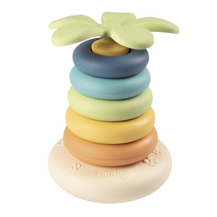 Smoby Little Green - Пирамидка с диском из биопластика 181202WEB / артикул   181202WEB  / GTIN 3032160083194