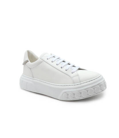 Кожаные кроссовки salent-ric-c Casadei - белый(2X921Z0201C1867)