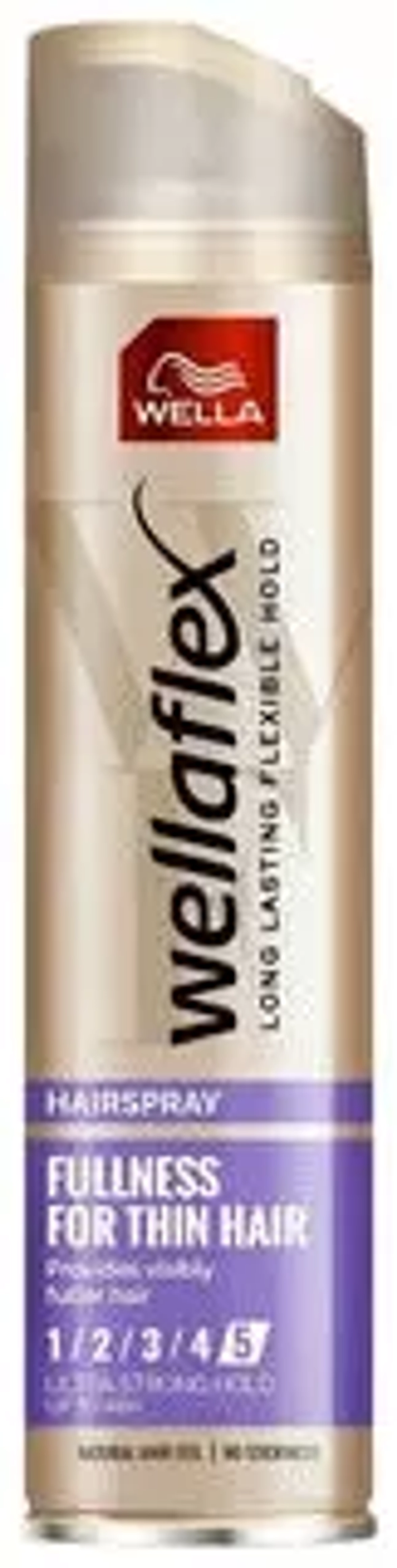 Wellaflex  Лак д/волос "FULLNESS FOR THIN HAIR" (5) ул/сил/фикс. 250мл