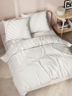 Наволочка комплект 2шт Полисатин Мечта "Klassik" 50x70 см на молнии