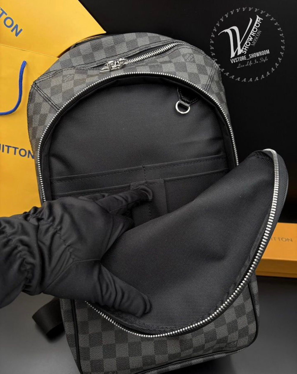 Рюкзак Louis Vuitton Michael Damier Graphite