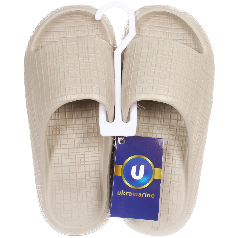 Шлепанцы мужские «AZHUR», цвет серый, р-р 44-45