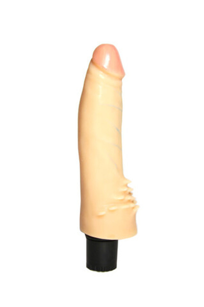 Вибратор-реалистик 16 см (Цвет: телесный)