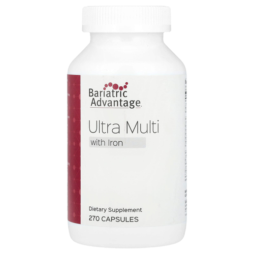 Bariatric Advantage, Ultra Multi с железом, 270 капсул