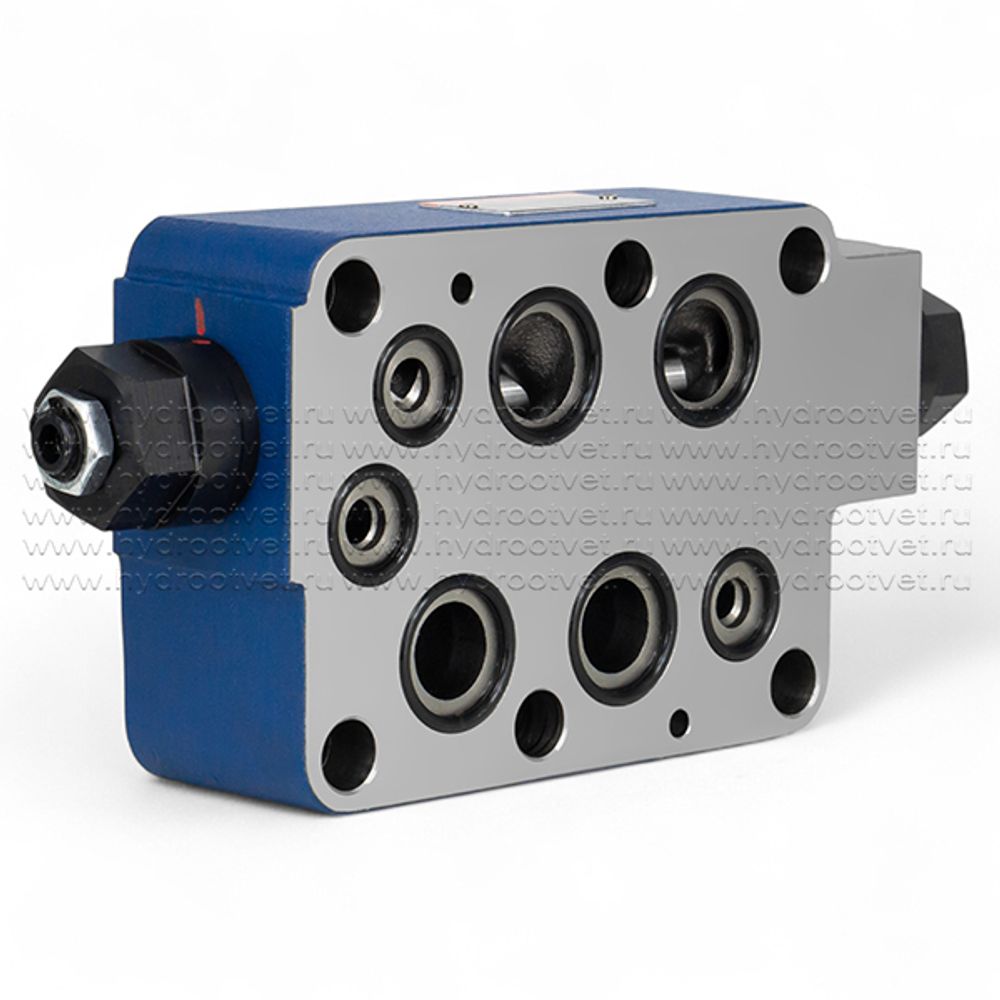 Z2FS22-8-3X/S2 - Дроссель Ду 25 модульного монтажа, сдвоенный, регулировка на выходе